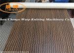 Double Needle Bar Raschel Knitting Machine For Bale Net / Plastic Net Making