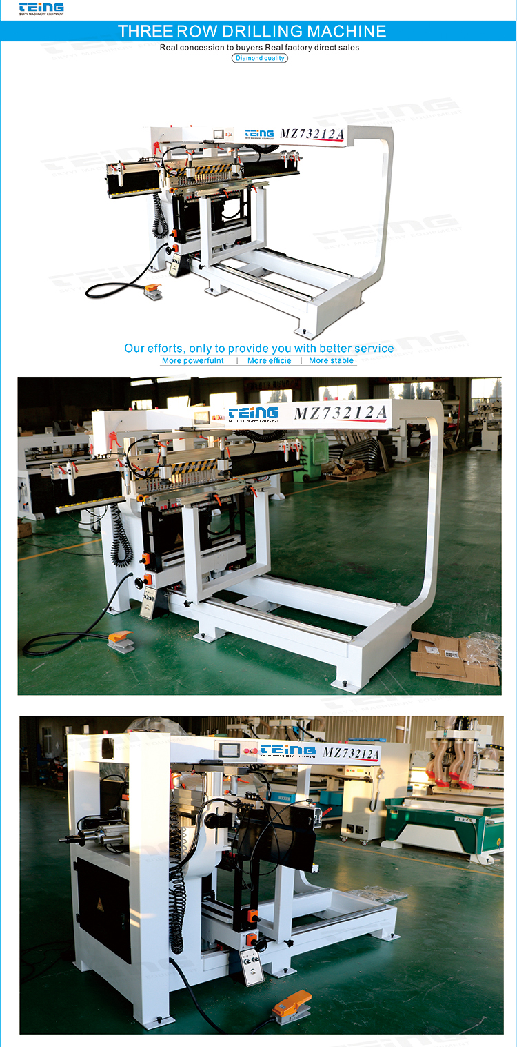 Video Technical Support Multi Boring Machine for Woodworking CNC Deep Hole Drilling