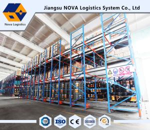 China Capacity 1500kg Per Shuttle Pallet Racking For Logistic Distribution Centers wholesale