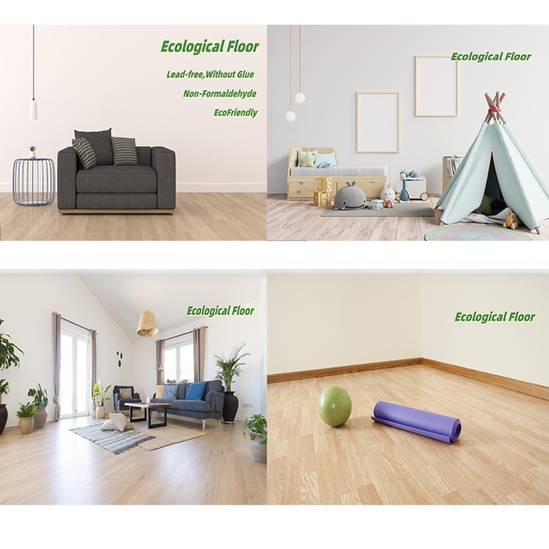 Unilin Click 4mm SPC PVC Flooring for Waterproof Fireproof Wooden Luxury Vinyl Plank