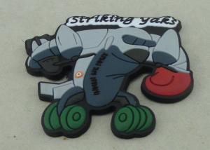 China Fridge Magnet Promotional PVC Coaster And Eco Friendly Emblem wholesale