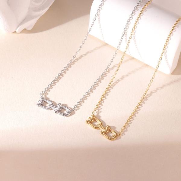 Stainless Steel Pendant Necklace for Women Retail