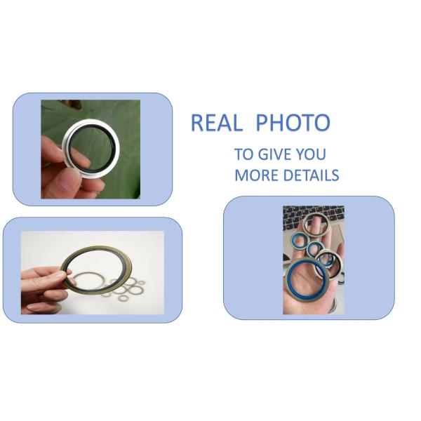 Metal With Nbr Rubber Gasket/bonded Sealing Washer/factory Produce Piston Metal Compound Rubber Ring