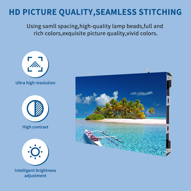 Full Color Small Pitch LED Video Wall Indoor P1.6 LED Display For Control Room Exhibition Hall