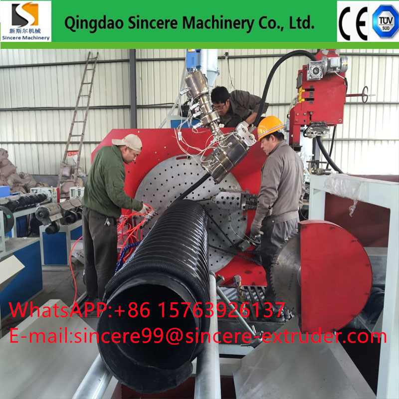 Odm HDPE Krah Hdpe Pipe Extrusion Machine Production Line Fully Automatic