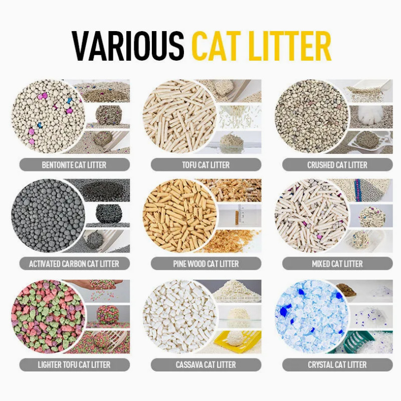 Pure Tofu Cat Litter White Tea Natural Plant Fiber Food Grade Raw Materials