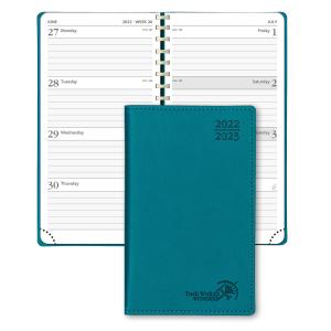 China 3.5''X6.5'' Purse Size Calendar Planner PU Cover Eco Friendly Paper wholesale