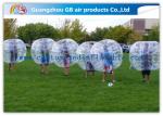 Pink Human Inflatable Bubble Ball / Inflatable Ball Suit Soccer For Rental