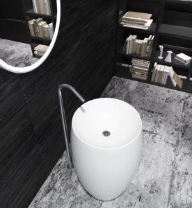 China Home Hotel Freestanding Single Sink Vanity Long Service Life wholesale