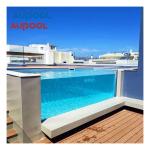 Cast Acrylic Panel Inflatable Transparent Fiberglass Portable Above Ground