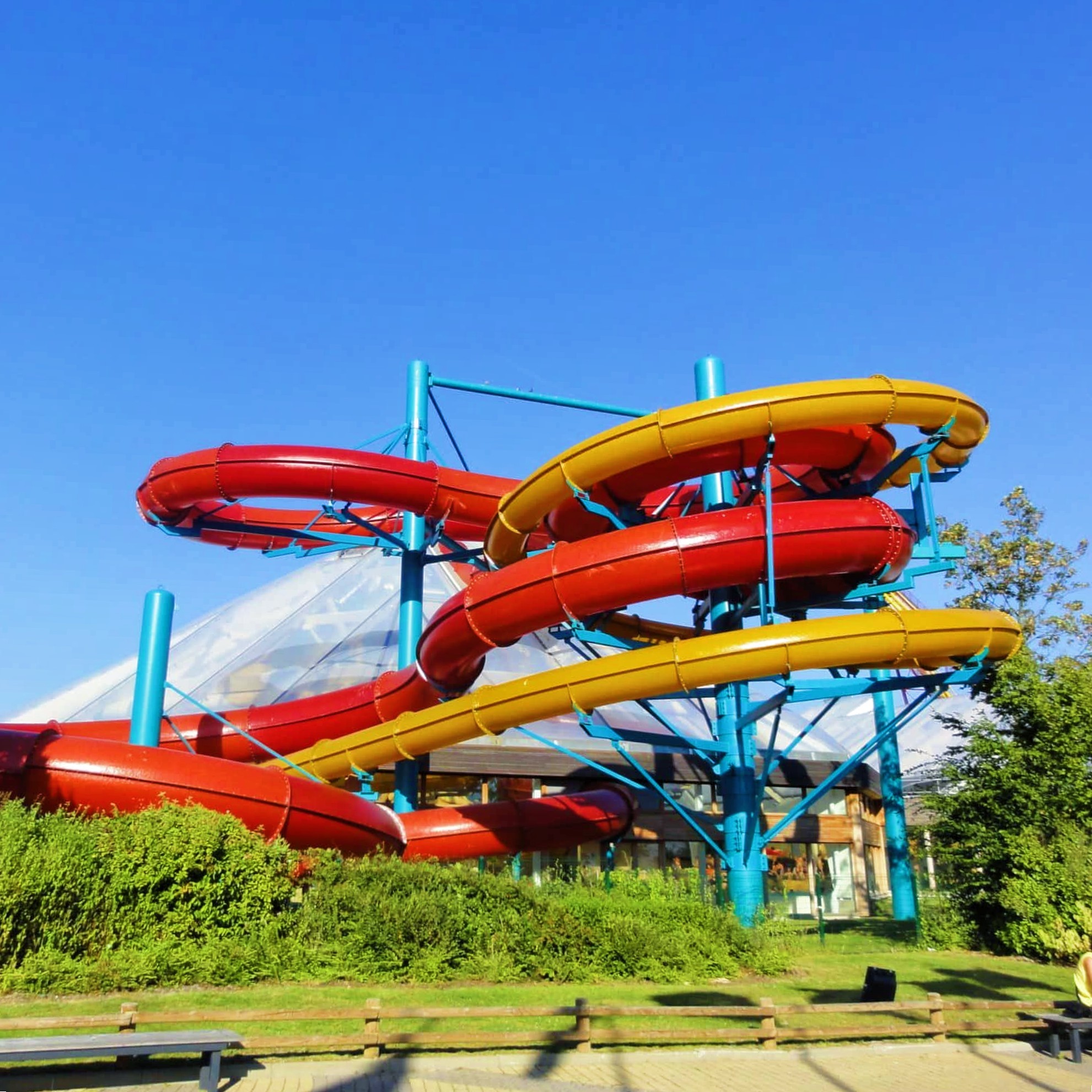 Adult Water Aqua Parks Equipment Small Swimming Pool Games Single Spiral Water Slide