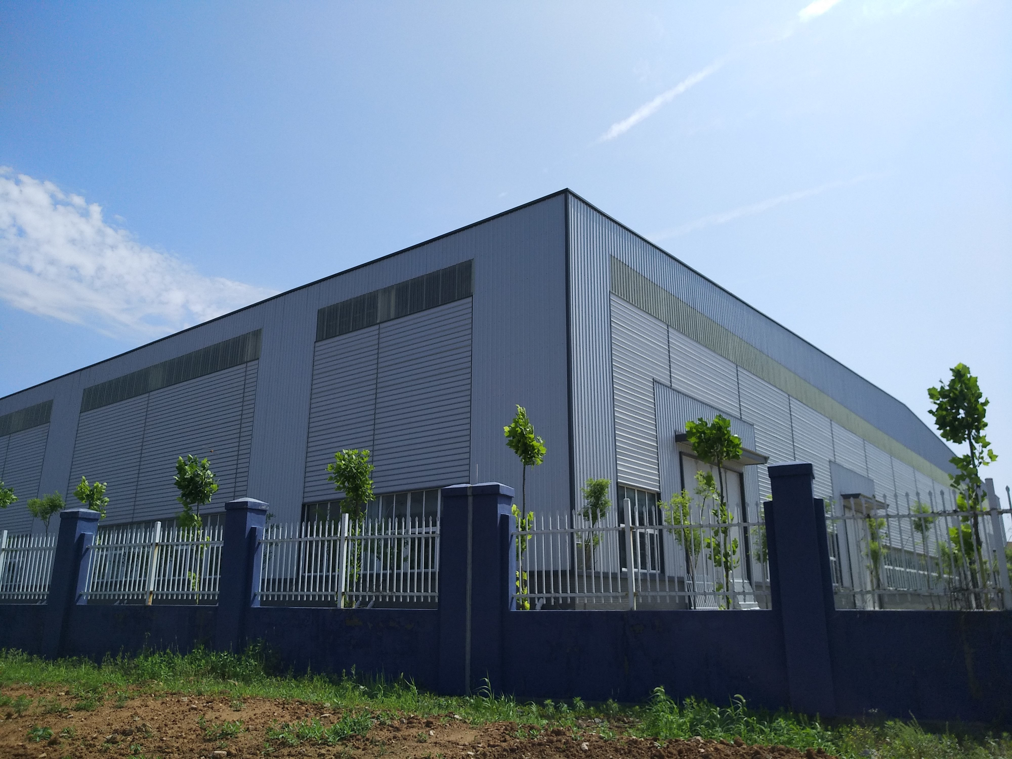 Long Life Span Pre Engineered Steel Structure Factory Construction Project
