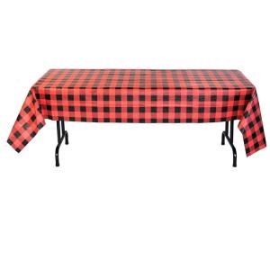 China SGS 54x108'' Disposable Plastic Table Cover Gravure Printing wholesale