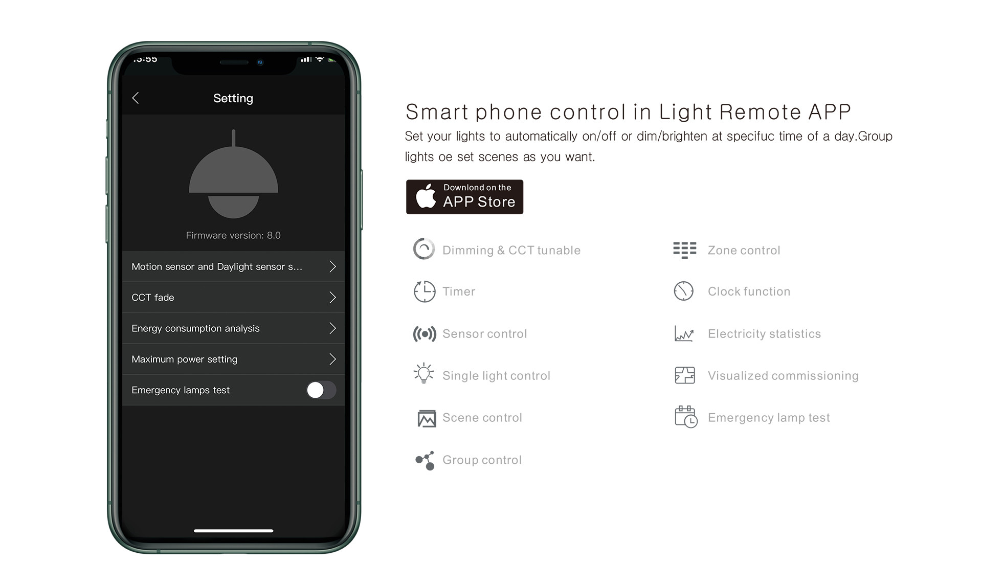 Tuning Backlit Led Panel Light 110lm/W Smart Dimming Color With ETL DLC