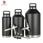 Half Gallon 64oz Homebrew Beer Dispenser Thermo Bottle Growlers