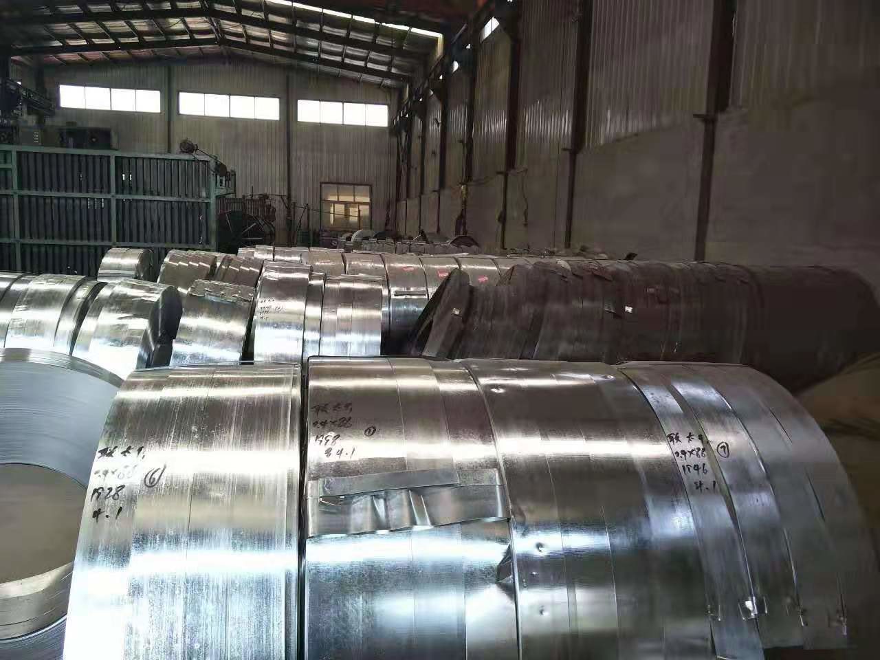 High Carbon Galvanized Steel Strip Cold Rolled 0.25mm - 2.5mm Thickness