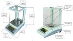 220g Lab Single Pan Electronic Balance Scale 0.0001g Accuracy