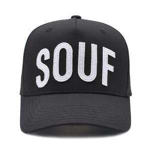 China 5 Panel 100% Polyester Baseball Cap Crown Structured Custom Logo wholesale