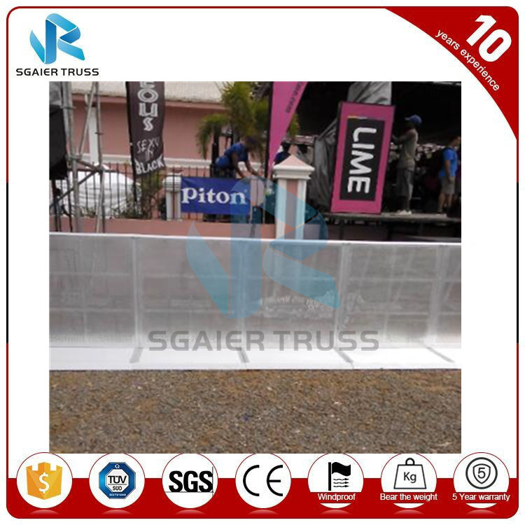 Security Protection Crowd Control Barrier Metal Material Concert Barricade