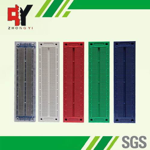 Squre Hole Prototyping Breadboard Solderless , SYB-120 Printed Circuit Board Prototyping
