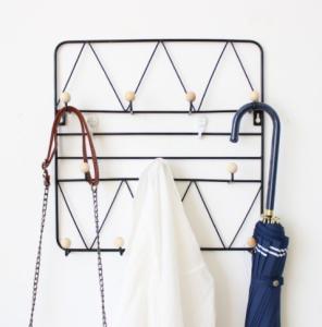 China Rustproof 36x36cm Steel Clothes Rack For Bedroom wholesale