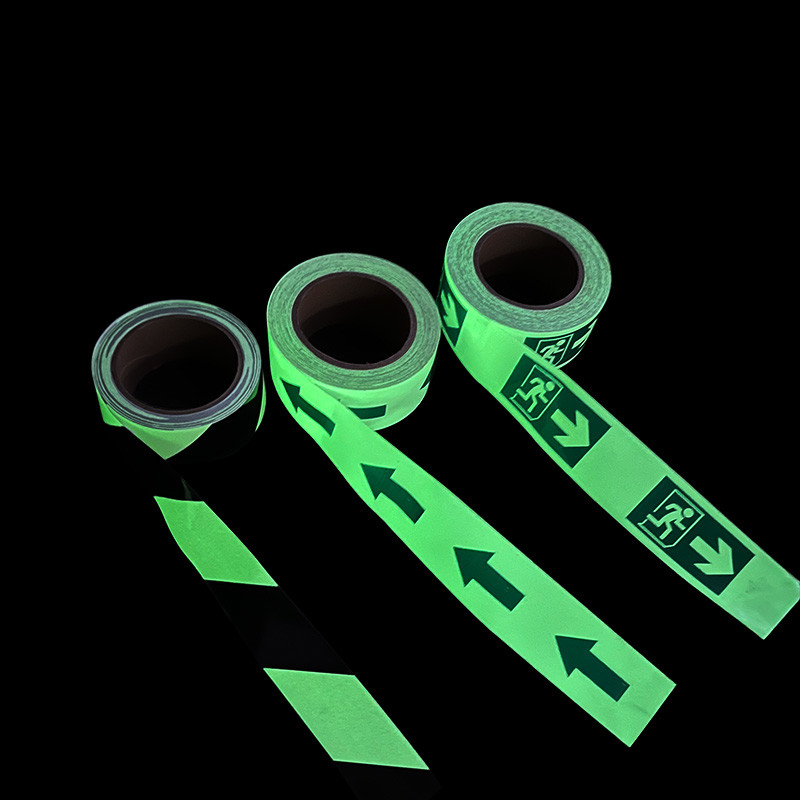 6-8 Hours Printable PVC Material Luminous Film Glow In The Dark Tape