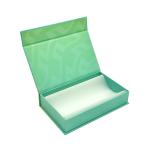 Color Printing Rigid Flip Cover Gift Box With Tissue Paper Skincare Packaging