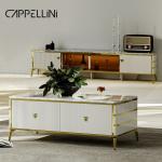 Nordic Modern White Wooden Tv Cabinet Storage Living Room Furniture Luxury Wood