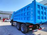 375HP Secondhand Peacock Blue Sinotruck HOWO 6*4 Dump Truck with Euro 3/4/5