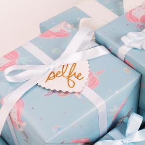 China 85gsm Little Mermaid Gift Wrapping Paper wholesale