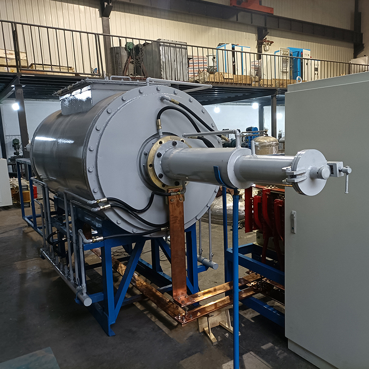 Graphite Powder Continuous Sintering Furnace With Auto Discharging And Reversing System