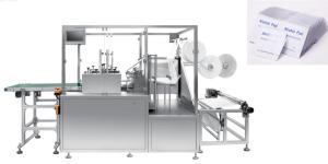 China Full Automatic Multilanes Alcohol Swabs Packing Machine High Speed wholesale