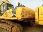 USED KOMATSU PC270-7 EXCAVATOR FOR SALE PC270-7 USED KOMATSU EXCAVATOR SALE