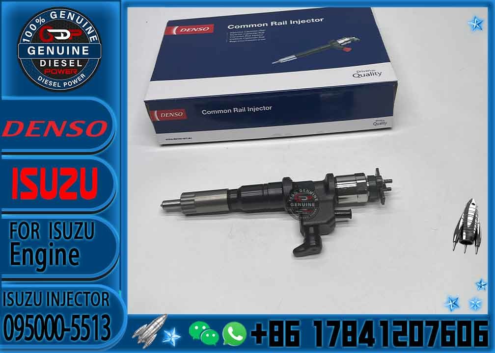 Common Rail Injector Diesel Fuel Injector 095000-5980 095000-5516 095000-5517 095000-5513 For KOMATSU