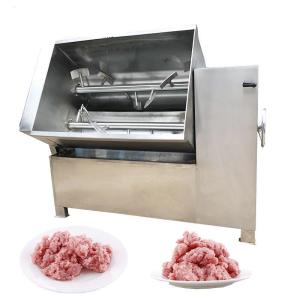 China Vacuum Double Axis Mince Grinder Machine Ground Mince Mixer Machine wholesale