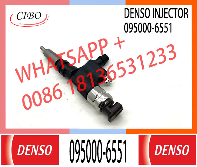 Diesel Fuel Injector Nozzle 23670-E0190 Common Rail Injector Assy 095000-6551 For HIN0