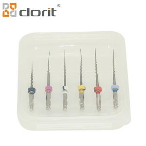 China SX F3 CE Dorit Niti Dental Endo Files Gold Heat 250rpm To 350rpm wholesale