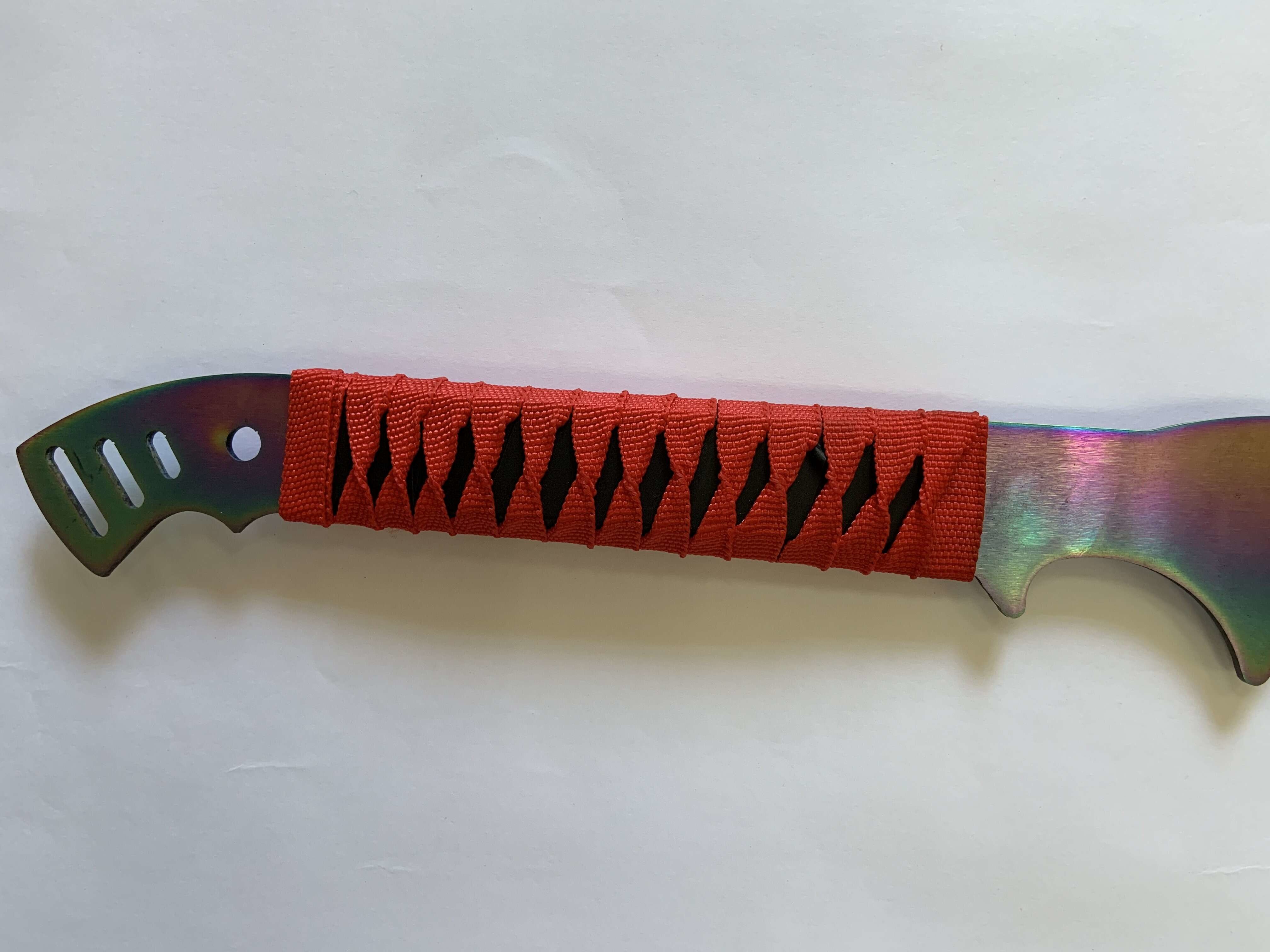 28in Skinning Stainless Steel Hunting Knife HRC 52 Military Mirage Machete
