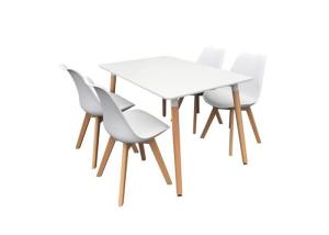 China Beautiful Generous 130cm 32kgs Modern Dining Room Sets wholesale