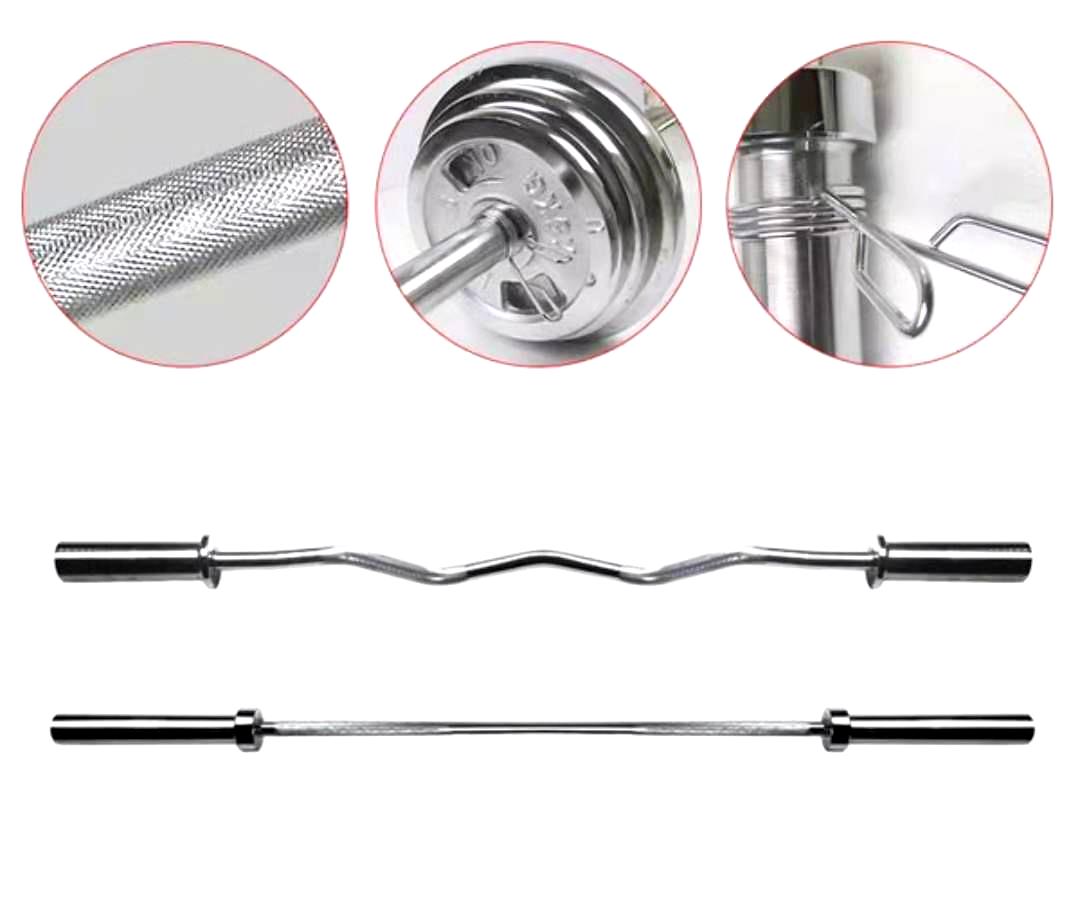 Weight Lifting 20kg Regular Barbell Bar Fitness Equipment Training Competition