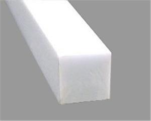 China Extruded PTFE Square Bar Smooth Surface Outstanding Chemical Resistance wholesale