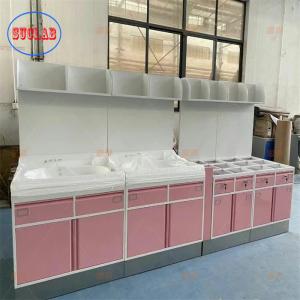 China Three Section Slider Wall Mounted Dental Cabinets Solution Hospital Furniture wholesale