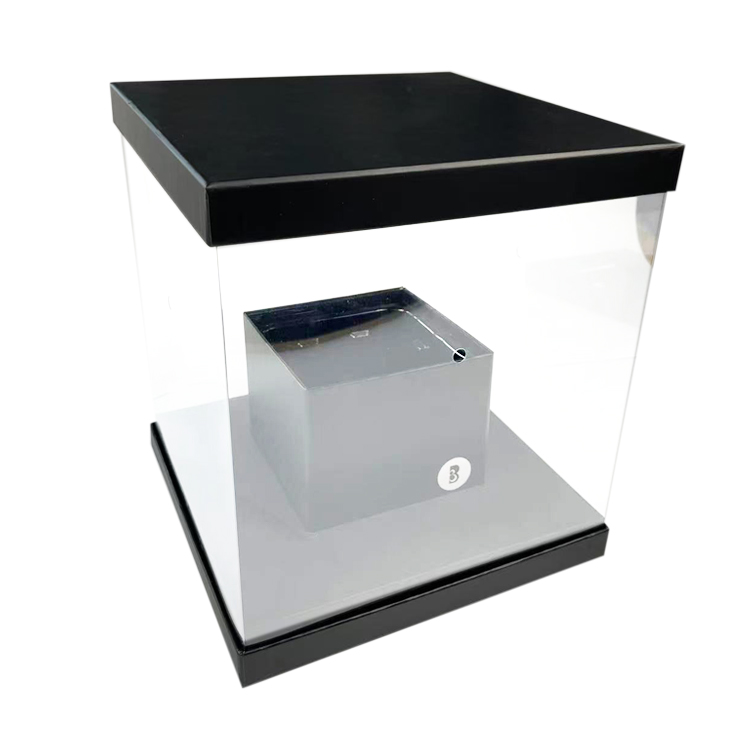 High End Transparent Flower Box Matt Lamination Recyclable And Portable