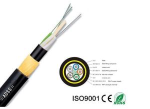 China Aramid Yarn Fiber Optic Cable High Voltage Power All - Dielectric 12-144 Core wholesale