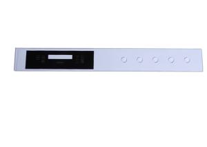 China Customized Grease Resistance Oven 4mm Glass Control Panel wholesale