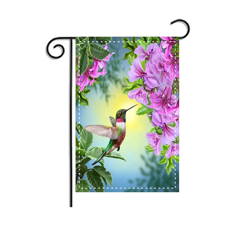 30x45cm 150D Custom Double Sided Flag Heat Sublimation Printing