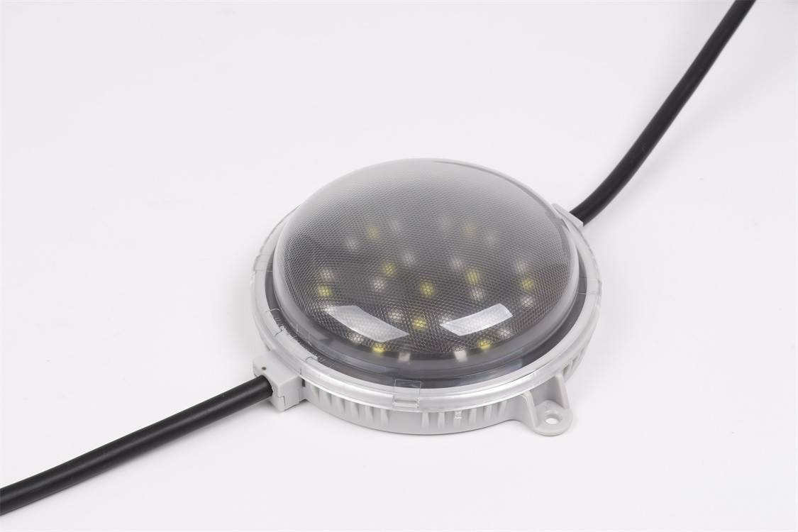 Customizable 100 Mm IP67 Waterproof DC24V 50MM DMX LED RGB Pixel Lights Programmable Outdoor Led Project Led Point Lights