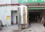 Food Grade Reverse Osmosis Water Storage Tank / Stainless Steel Water Tank