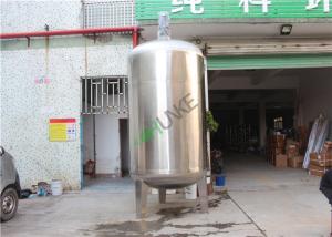 China Food Grade Reverse Osmosis Water Storage Tank / Stainless Steel Water Tank wholesale