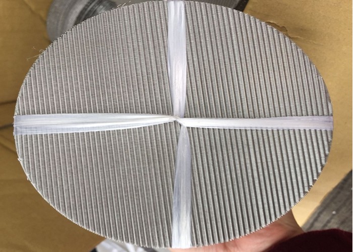 Plain Dutch Woven Wire Cloth , 325x2300 Mesh SS316 2 Micron Filter Cloth
